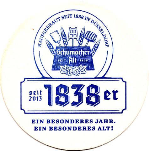 dsseldorf d-nw schum rund 1a (215-1838-blau) 